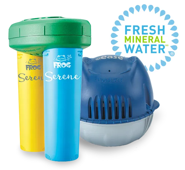 Pool Chemicals 3 FROG Fresh mineral water pool and spa treatment