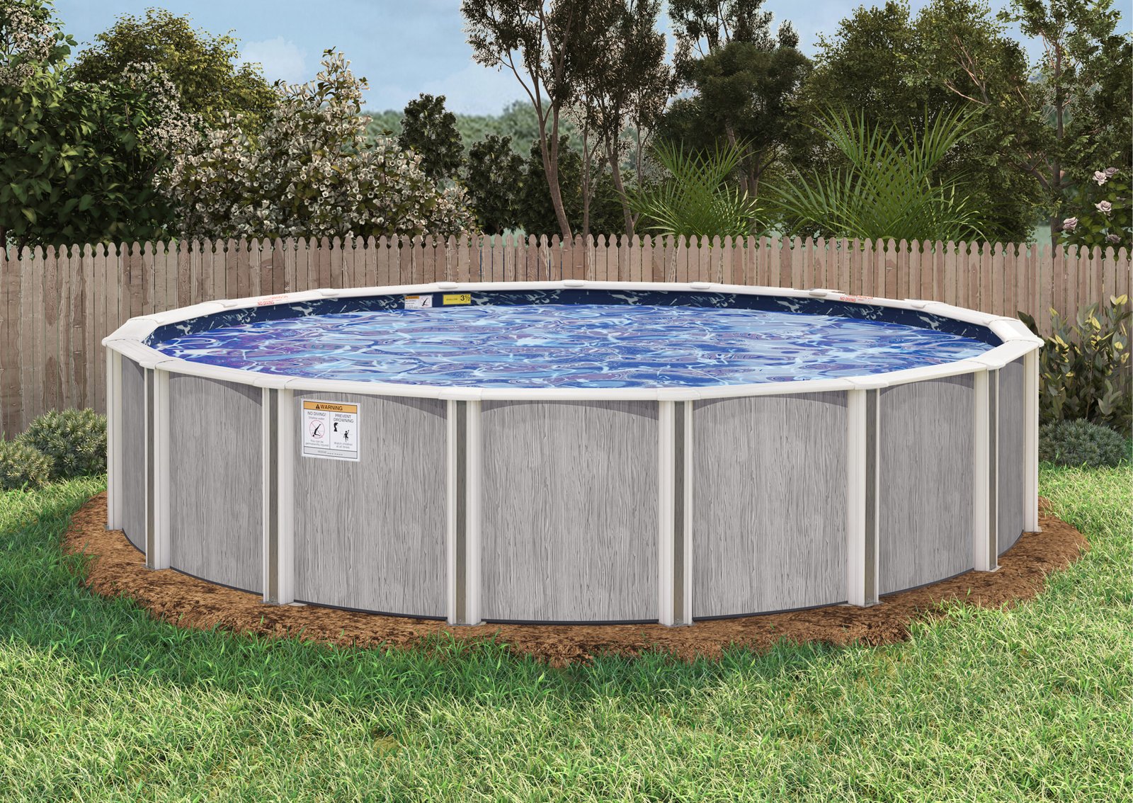 Ashwood Round Resin Pool