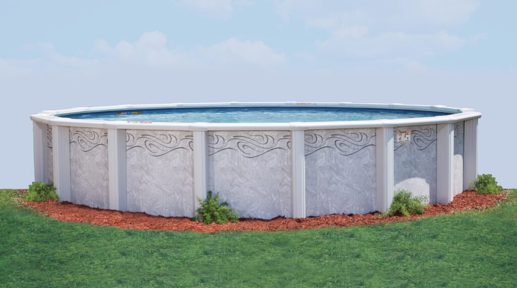 Above Ground Swimming Pools At Mr. Pool of Pasco & Crystal River 32 Saratoga Round Resin Pool