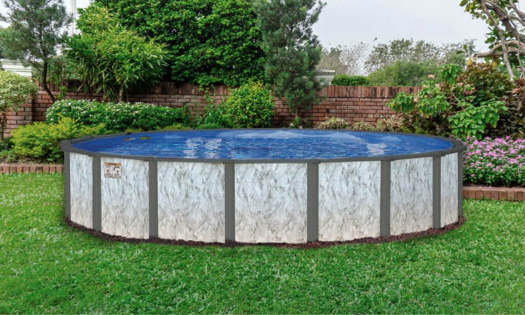Above Ground Swimming Pools At Mr. Pool of Pasco & Crystal River 33 Silver Ridge Round Resin Pool