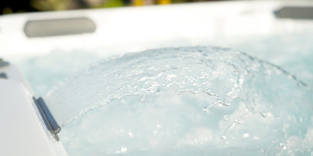 Portable Spas & Hot Tubs At Mr. Pool of Pasco & Crystal River 4 Waterfall feature